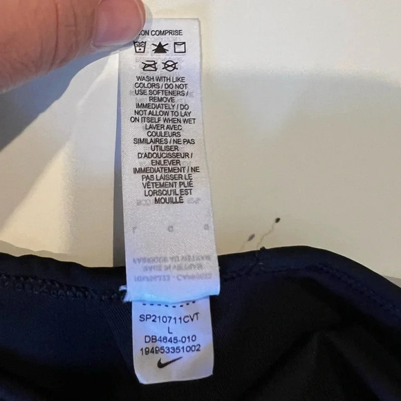 Nike Dri-Fit Swoosh Bra Medium Support size Large - Picture 8 of 9